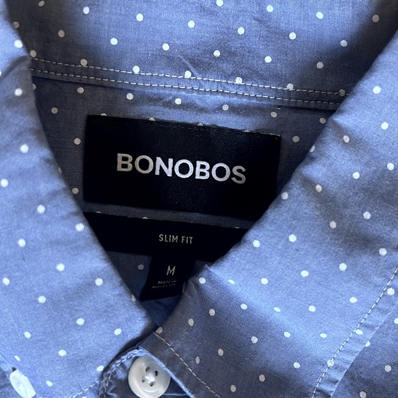 Bonobos Button Up - Blue (Medium Slim Fit) - Picture 2 of 2